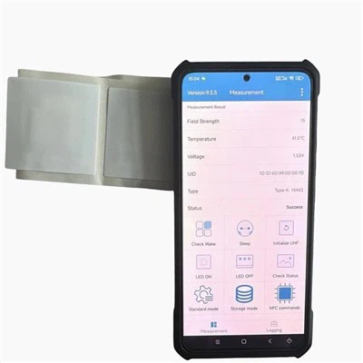 Záznamník údajov o teplote NFC